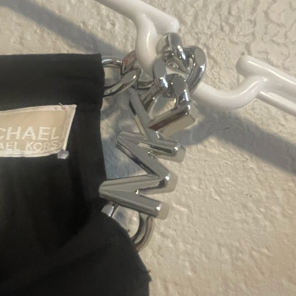 NWT Michael Kors Dress with Chain Neckline and Open Back - Picture 6 of 6